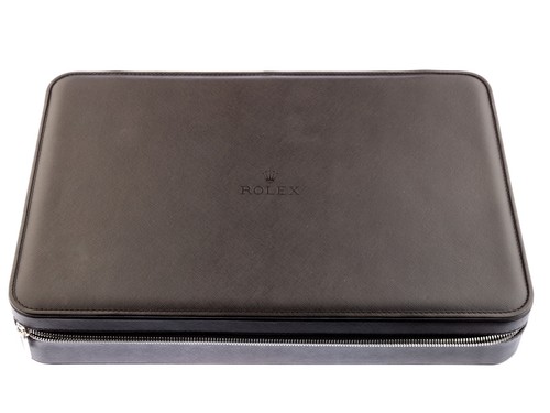 Rolex box für uhren - box, leder
