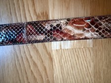 Herren Phytonleder Gürtel in