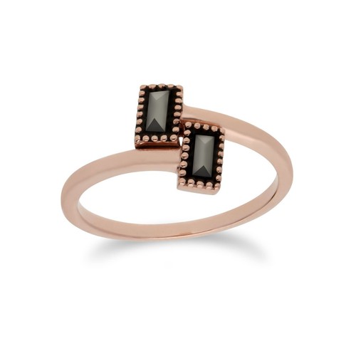 Rechteckiger ring mit - rechteckiger,