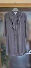 H&M Longbluse Kleid  Taupe  38