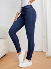 Damen Jeans High Waist Skinny