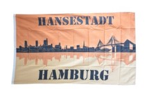 Fahne Hansestadt Hamburg