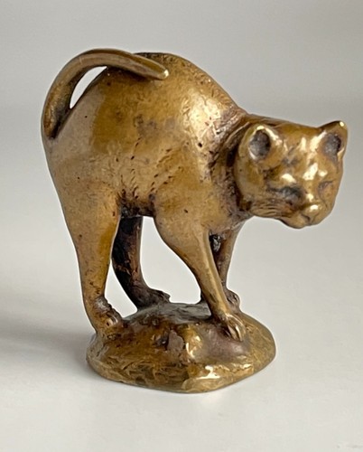 Wiener bronze katze - wiener,