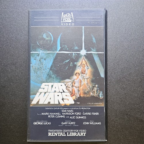 Star wars 1977 original vhs - wars,