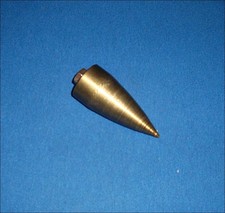 Messing Lot " Maurerlot - Senklot " Lot Länge: ca. 80mm - Ø: ca. 30mm - RAR