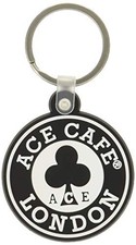 ACE CAFÉ LONDON Gummi Schlüsselanhänger ACE-Kreis 11ACE-N005KY von JP