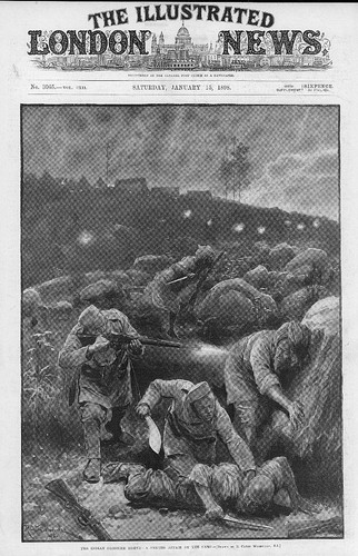 Antiker druck von 1898 - antiker,
