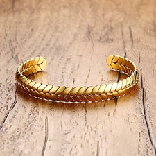 Armspange Kornähre Edelstahl