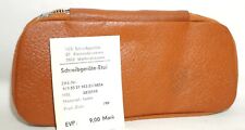 Federmappe Leder Schreibgeräte Etui Federtasche DDR 1989 UNBENUTZT /P12.1/2
