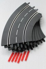 6 x 20571 Carrera KURVE 1/60° Evolution Digital 124 / 132 Bahn Ausbau NEU ?