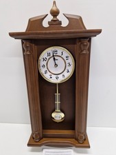 Wanduhr Pendeluhr mit Pendel FUNKTION GETESTET#4