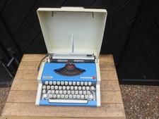 Vintage /Retro blue Olympia