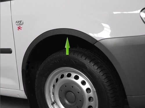 Radlaufleisten caddy 2k - vw,