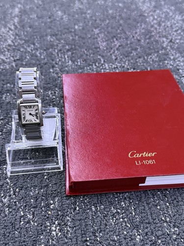 Cartier tank silber damenuhr - tank,