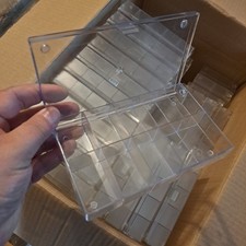 Ü ei Figuren, Sortierkasten, 10-fach,Transparent,60 stück, Sortimentskasten.