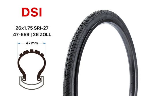 Zoll dsi fahrrad - zoll, reifen