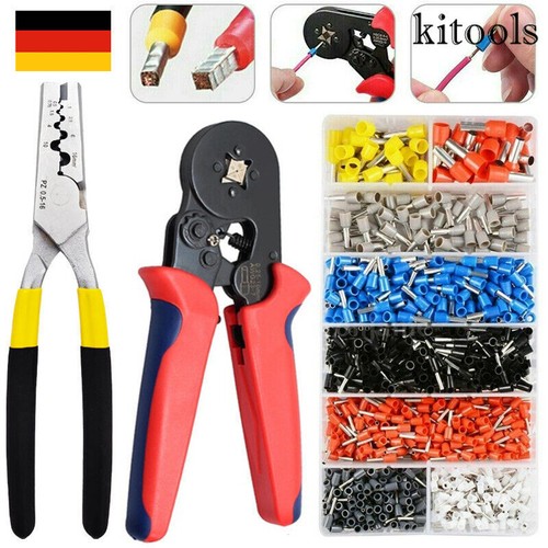 1200 teilig set - teilig, crimpzange