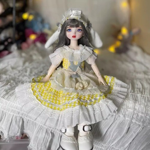 Bjd doll girl - doll, ball