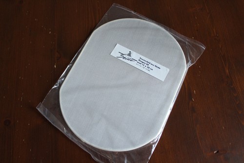 Fensterbild oval seide - fensterbild,