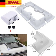 Solar Modul Panel Montage Halterung Halter Befestigung Dach Wohnmobil Boot Set