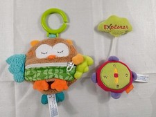 2tlg. Baby Fehn Eule Motorik