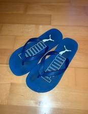 Puma Zehentrenner 38 blau Schuhe FlipFlops Sandalen