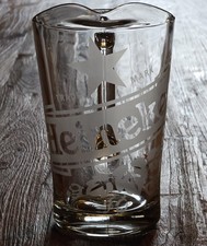 Heineken Pitcher 1,5 Liter Glaskrug, Krug, Limited Edition, Heineken-Logo