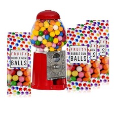 4x Fruity Bubble Gum-Balls