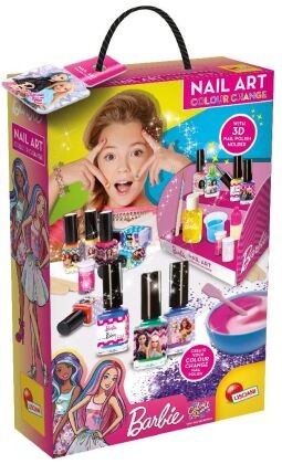 Barbie nail art colour - nail,