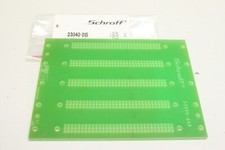 SCHROFF 23040015 5 Slot Backpanel Modul Karte Board Leerplatine 23040 015