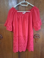 Schlupf - Bluse mit Loch -