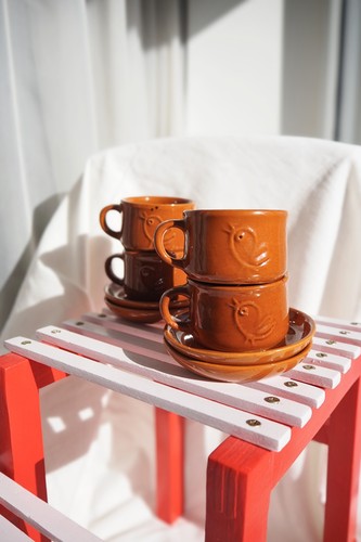 Vintage keramik kaffee - keramik,