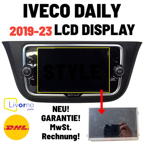 2019 iveco daily display - iveco,
