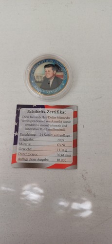 Münze medaille kennedy - münze,