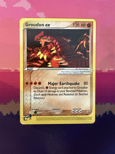 Pokemon karte groudon black - pokemon,