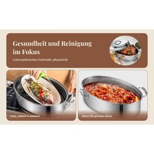 Fisch Dampfer 16in Einfach