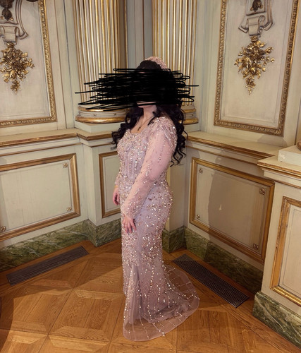 Abendkleid rosa altrosa kleid - abendkleid,
