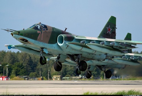 Sukhoi frogfoot - su-25,