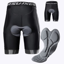 Radhose mit sitzpolster - mit, gel