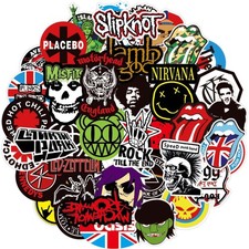 Rock Band Punk Aufkleber Set