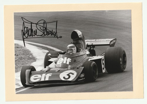Jackie stewart autogramm - stewart,