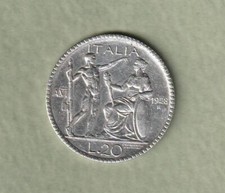 20 Lire 1928 Königreich