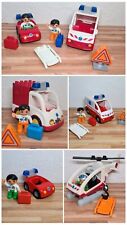 Lego Duplo RTW Rettungswagen Notarzt Rettungshubschrauber