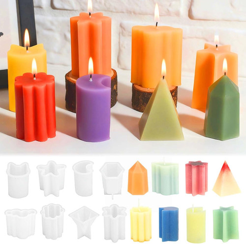 8pcs silikonformen gießformen - 8pcs,