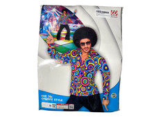 Retro Herren Disco Hemd