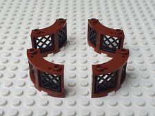 4 Lego Fensterrahmen gebogen
