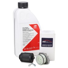 AIC Ölfilter Kupplung + 1L febi Haldex-Öl für VW GOLF 6 7 PASSAT TIGUAN TOURAN