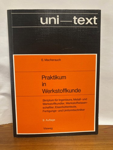 Praktikum werkstoffkunde - praktikum, in