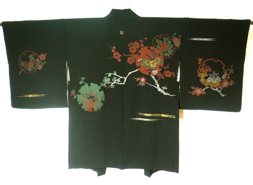 1950s vintage japanese silk - japanese,