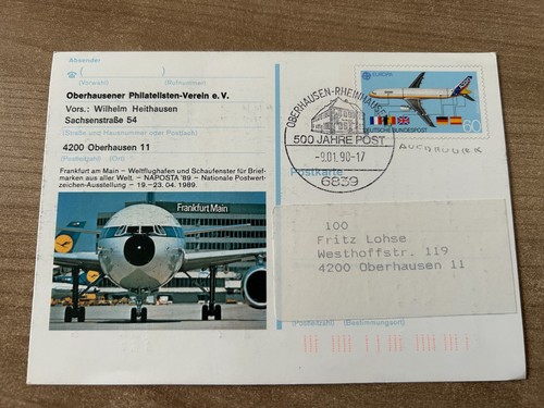 1990 oberhausen einladung - oberhausen,